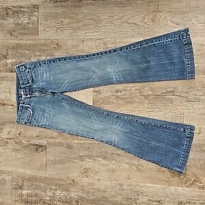 Citizens of Humanity size 25, Faye#003 Stretch Low Waist Full Leg Flare